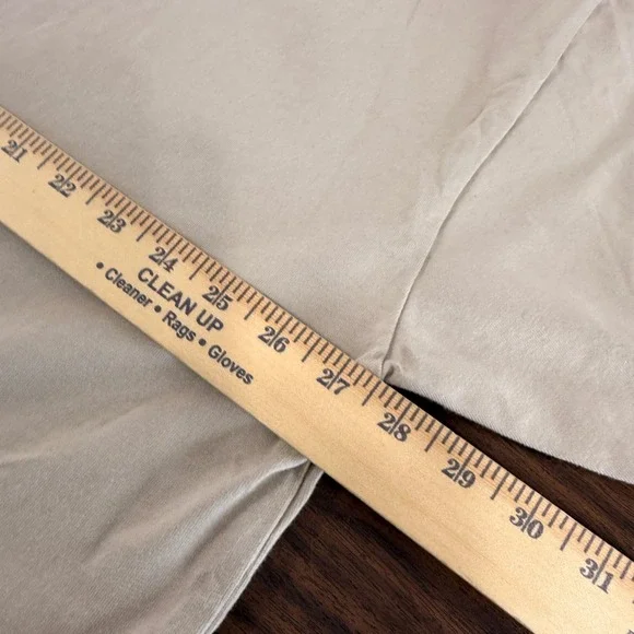 Fear of God Essentials T-Shirt Men Large Pre-Owned Tee Tan Oversized Streetwear - Picture 10 of 11